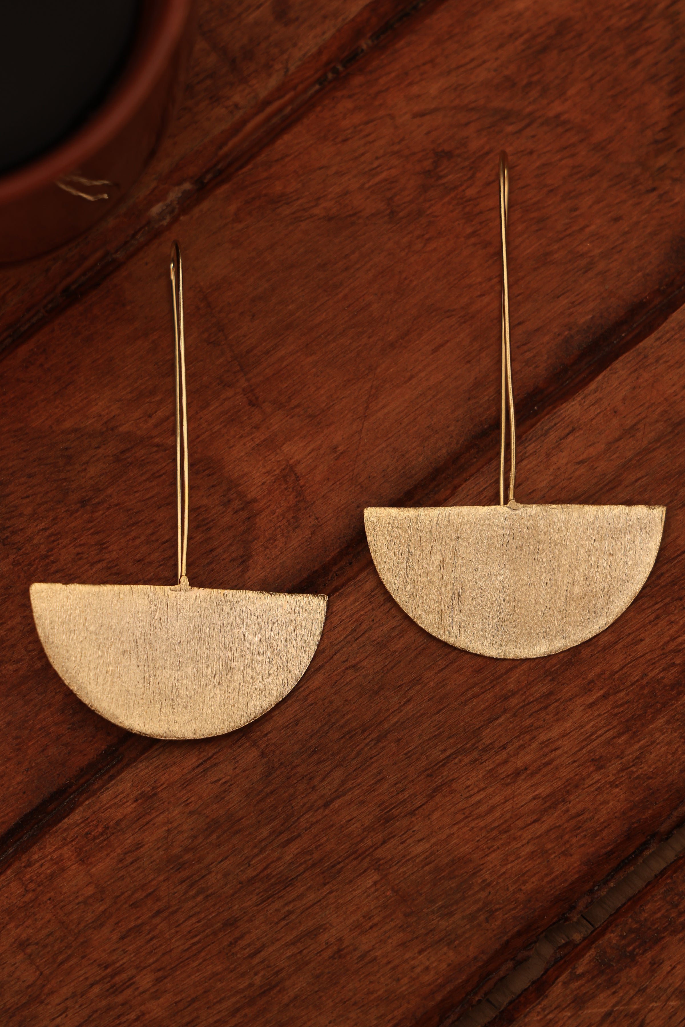 Bold Gold Open Hoop Earring