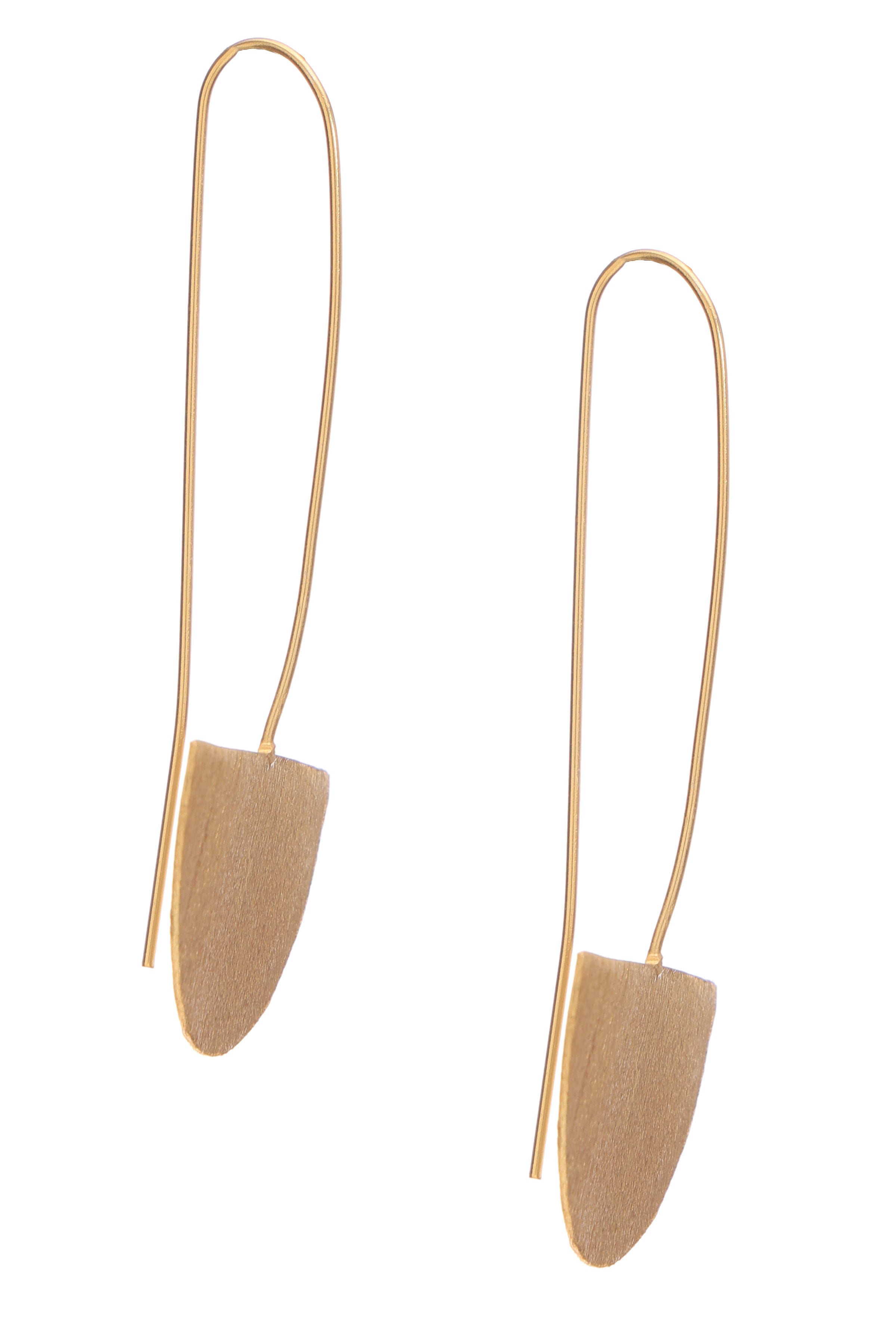 Bold Gold Open Hoop Earring