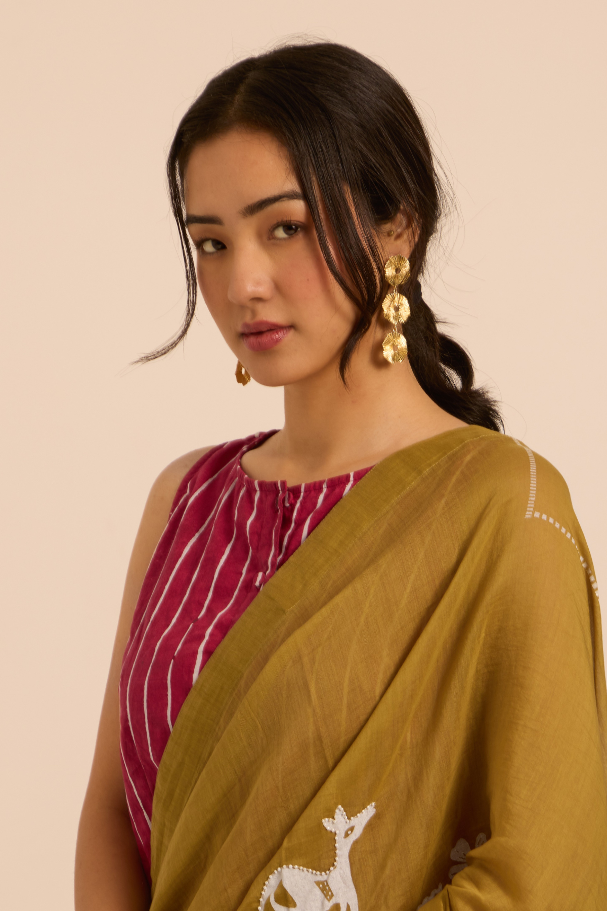 Golden Eclipse Statement Dangler