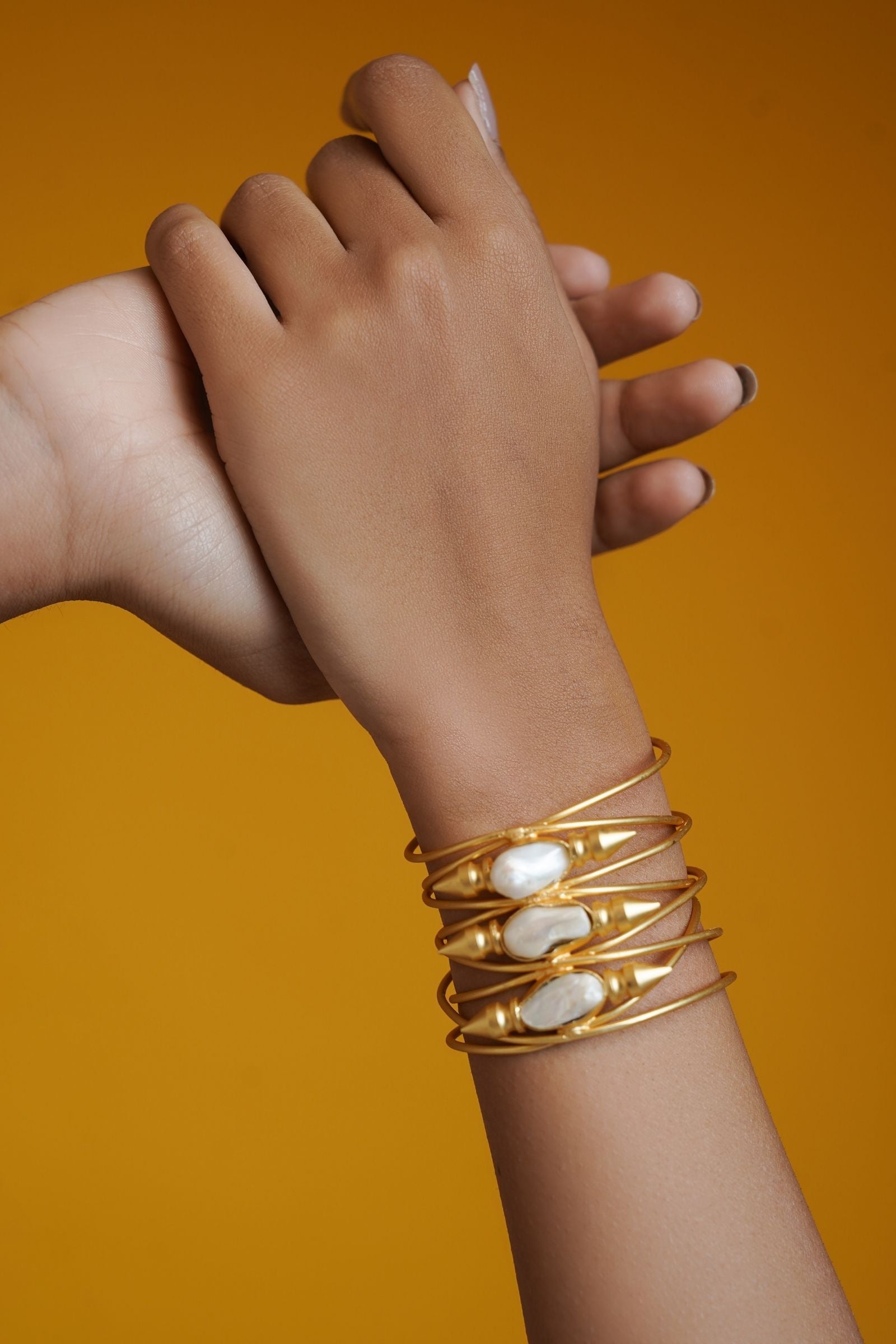 Vivid Fresh Water Pearl Cuff