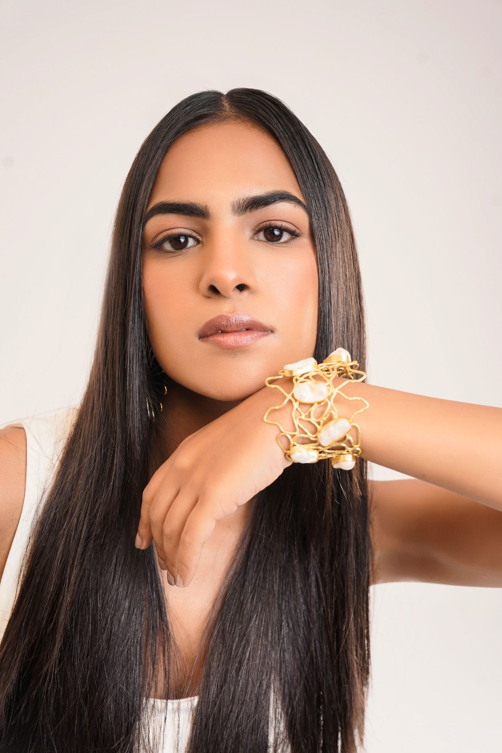 Statement Fresh Water Pearl Cuff