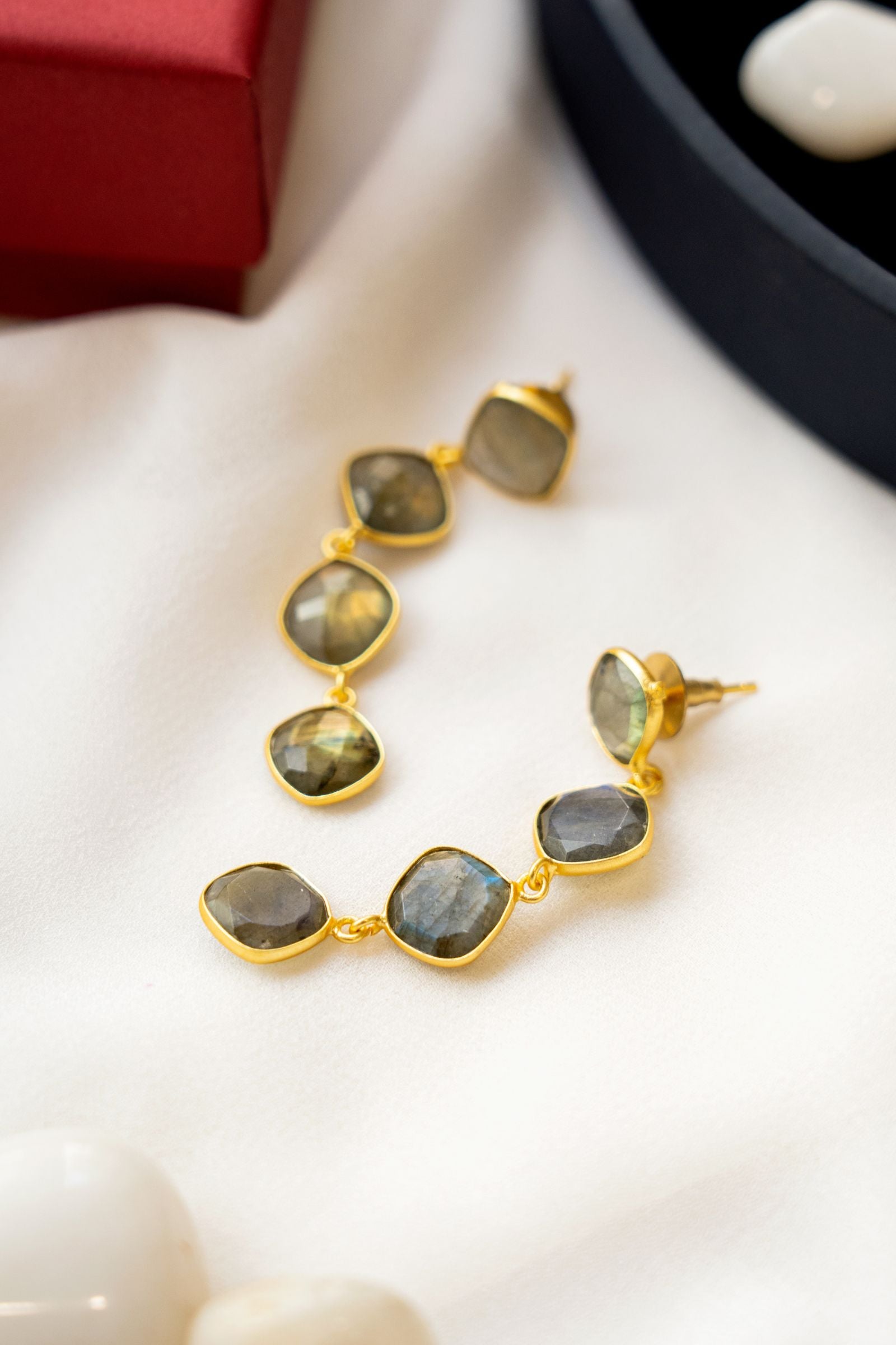 Labradorite Drop Earrings