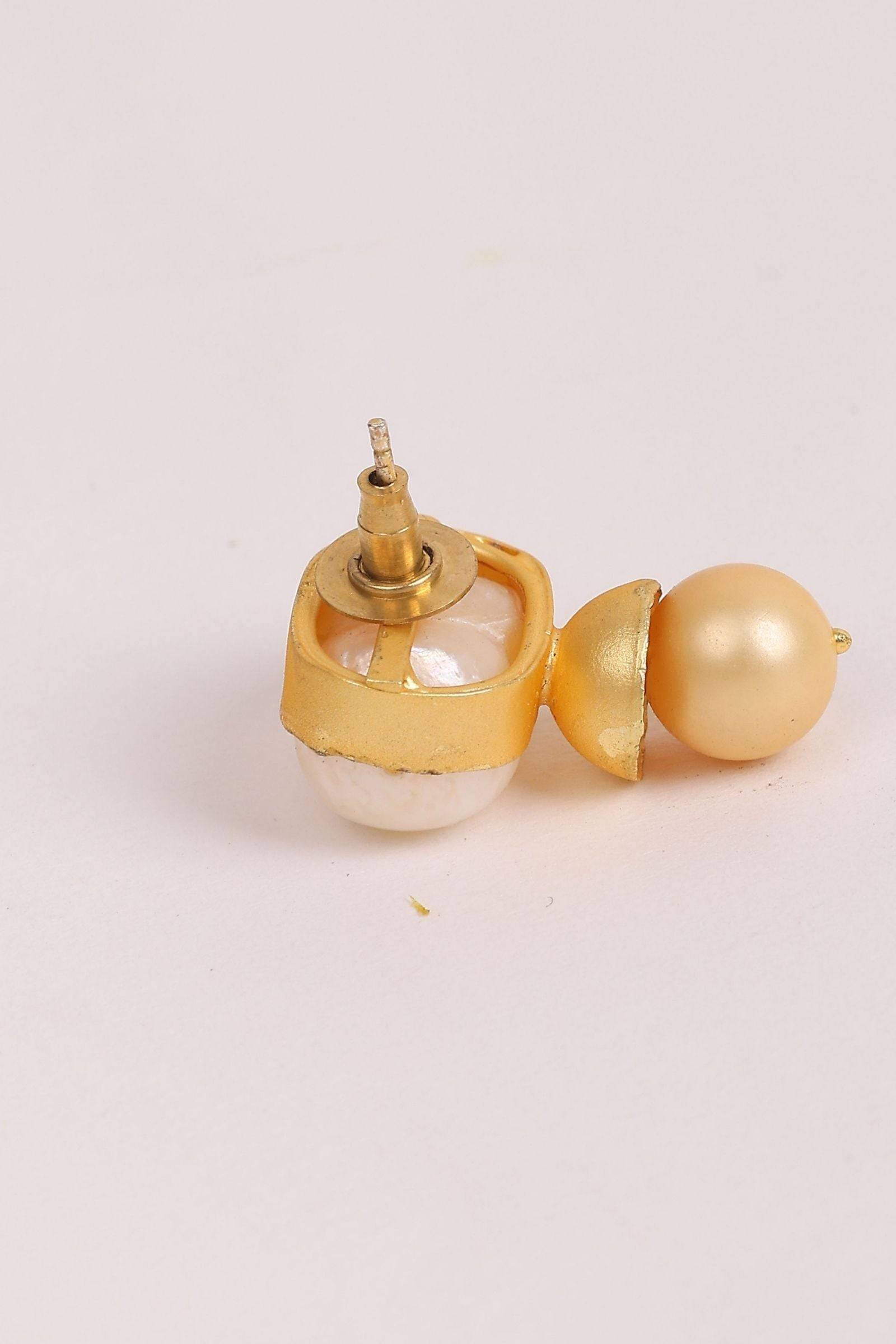Timeless Grace Pearl Drop Earrings
