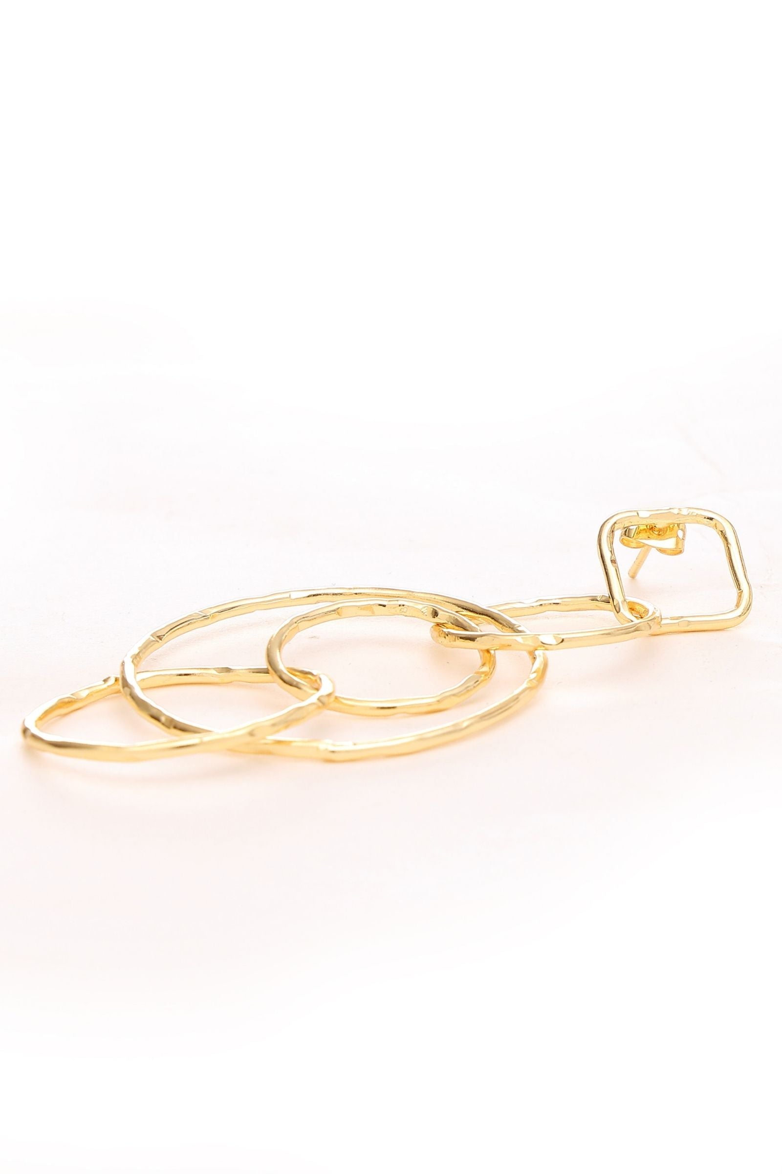 Mutiple Hoops Danglers Earring