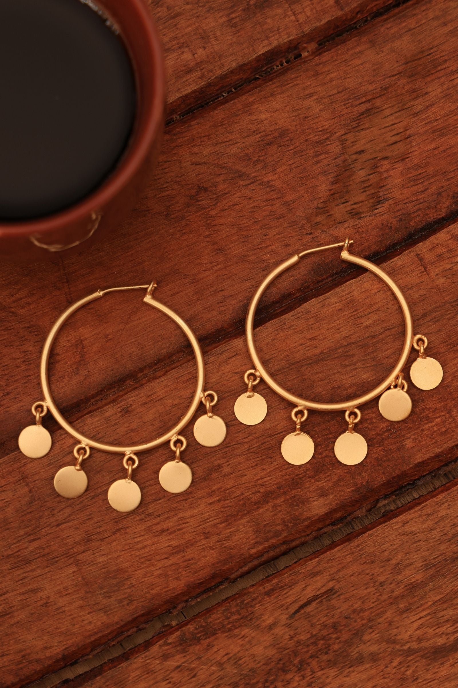 Gold Hoops with Small Hoops