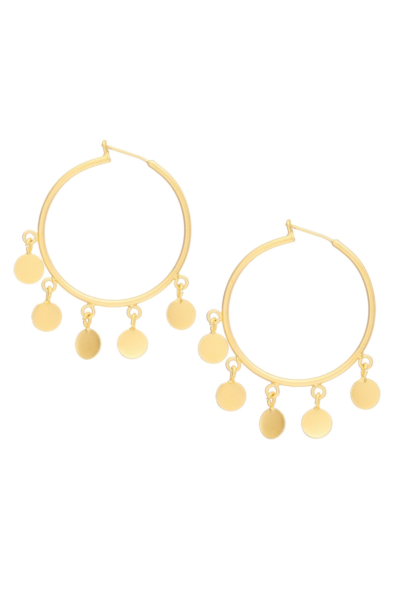 Gold Hoops with Small Hoops