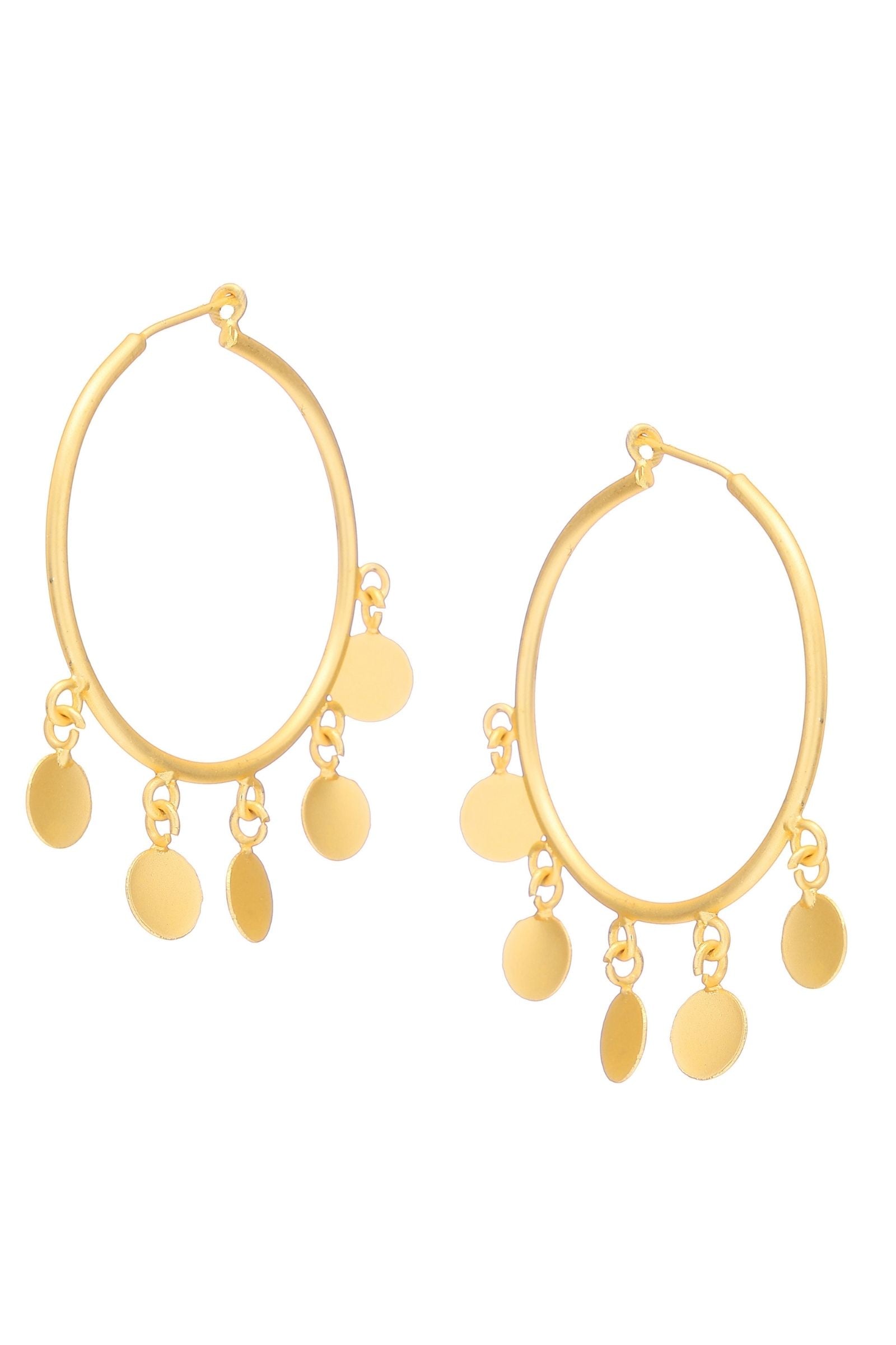 Gold Hoops with Small Hoops