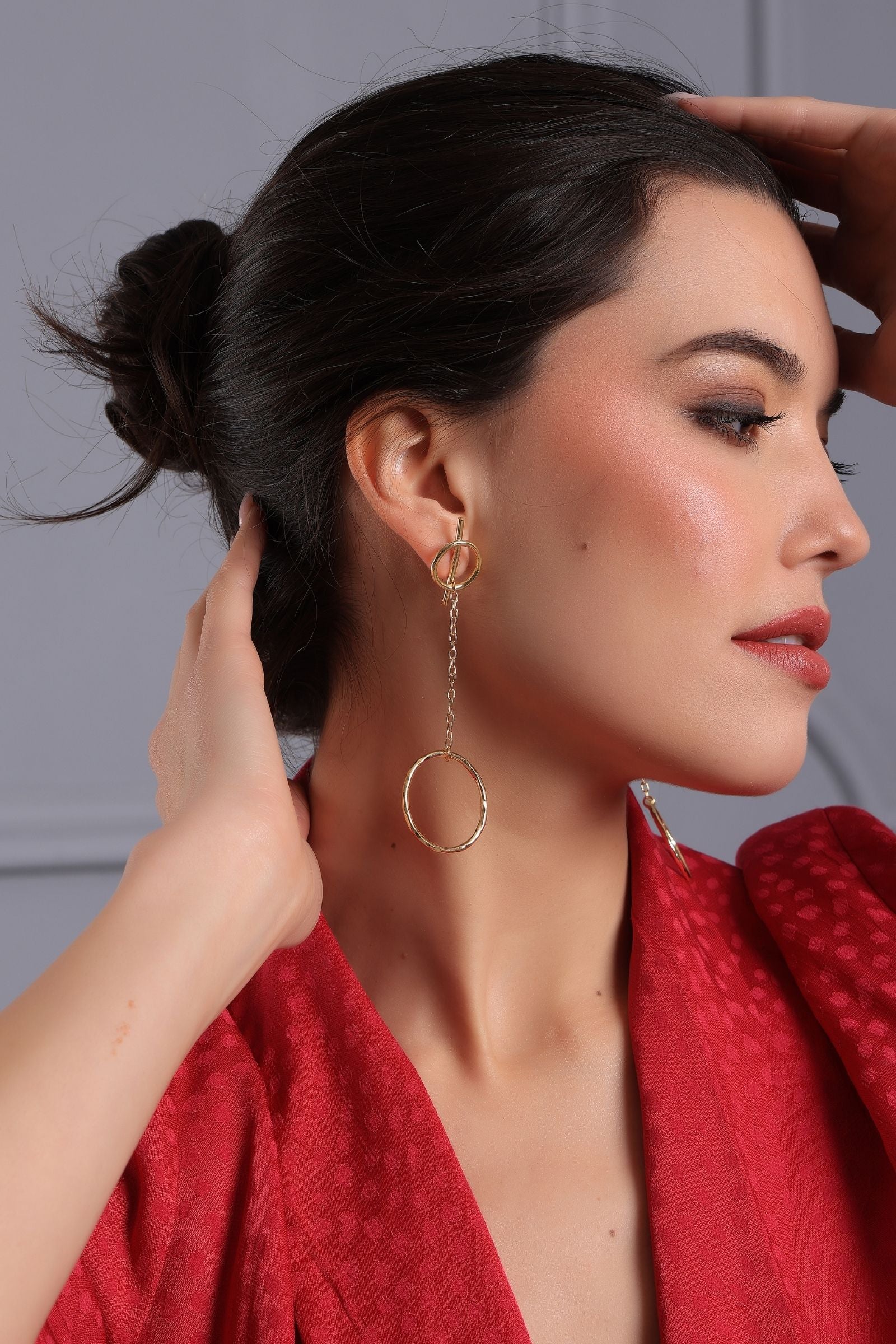 Dual Circular Long Danglers