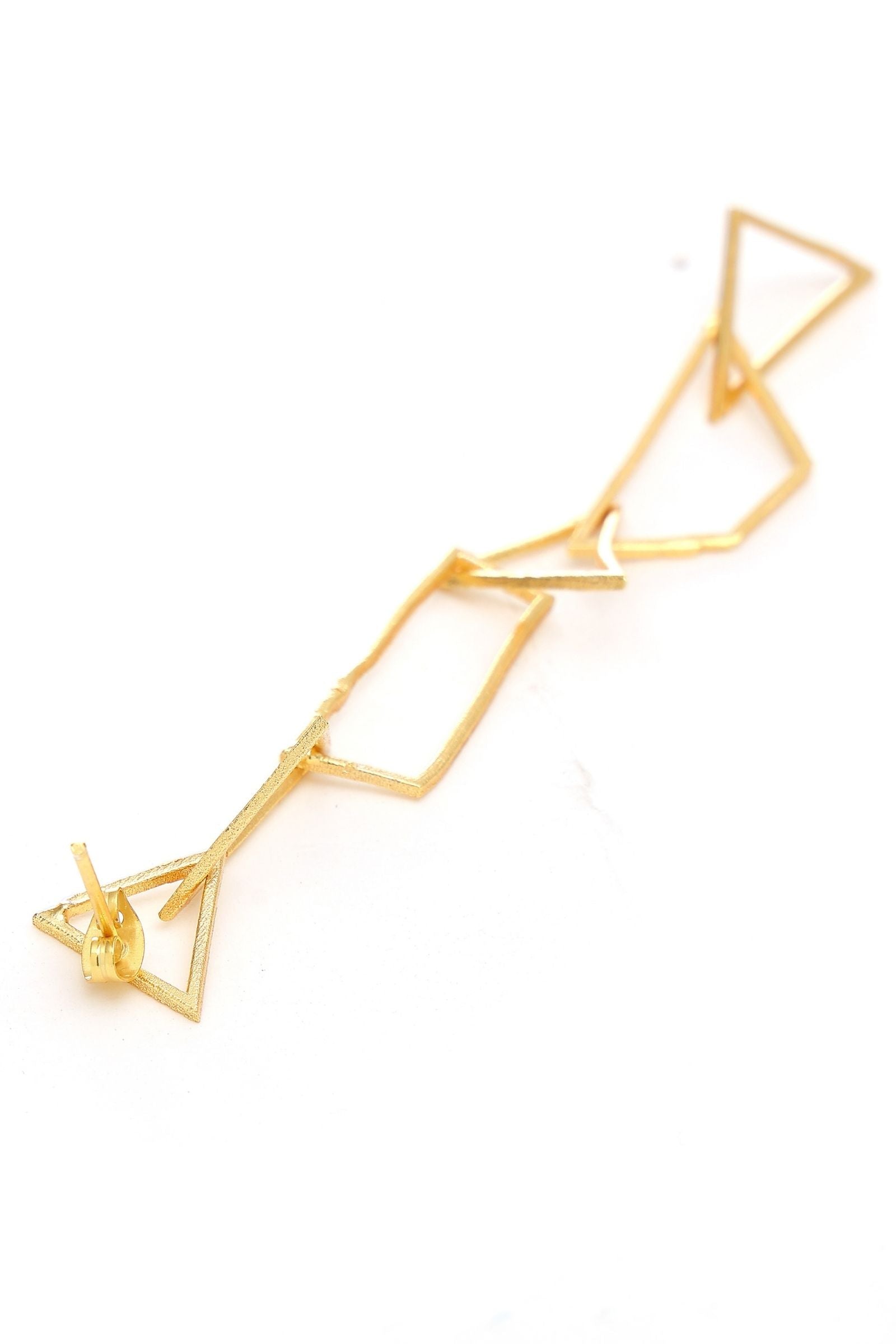 Statement Artsy Long Earring