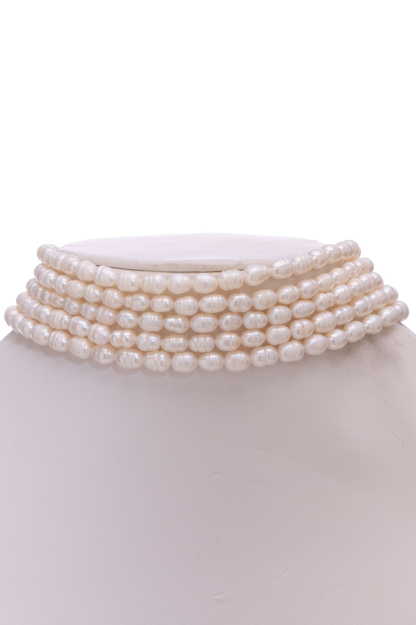 Timeless Grace Pearl Choker Necklace