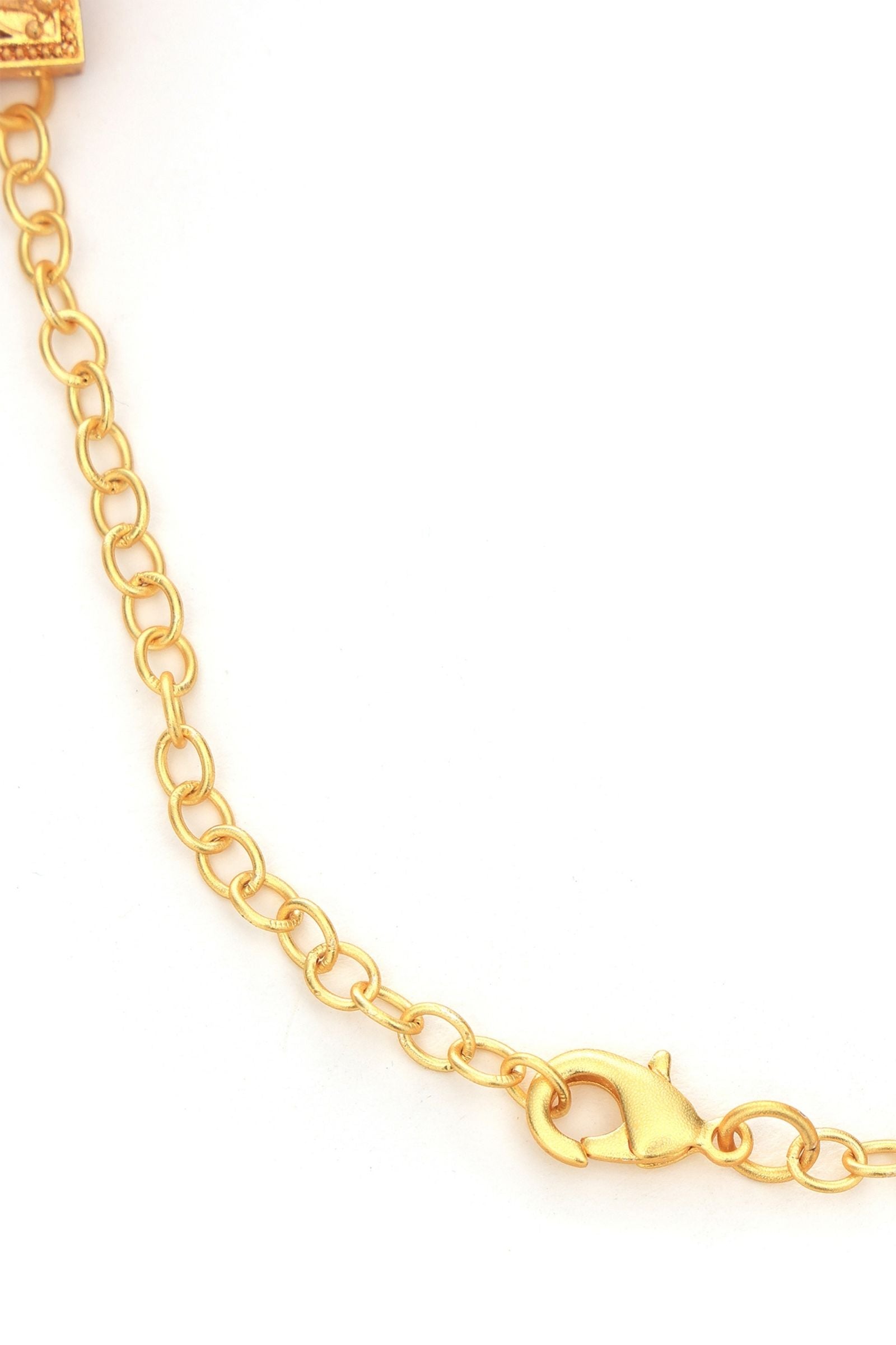Brass Natural Fresh Water Pearl Choker