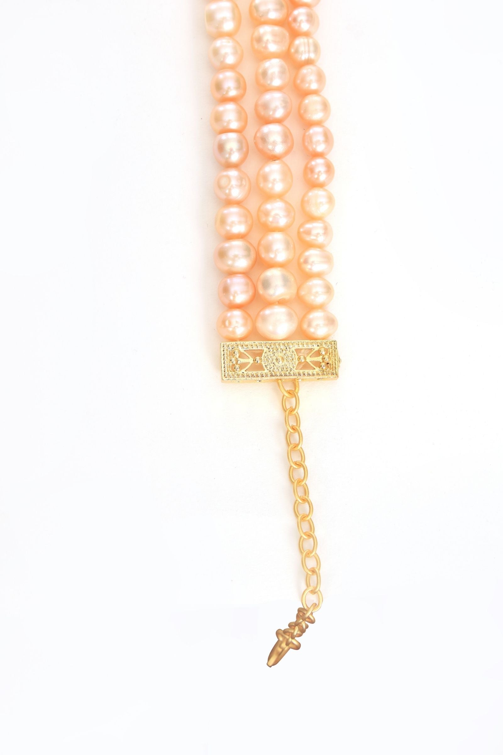 Natural Pink Classic Pearl Choker
