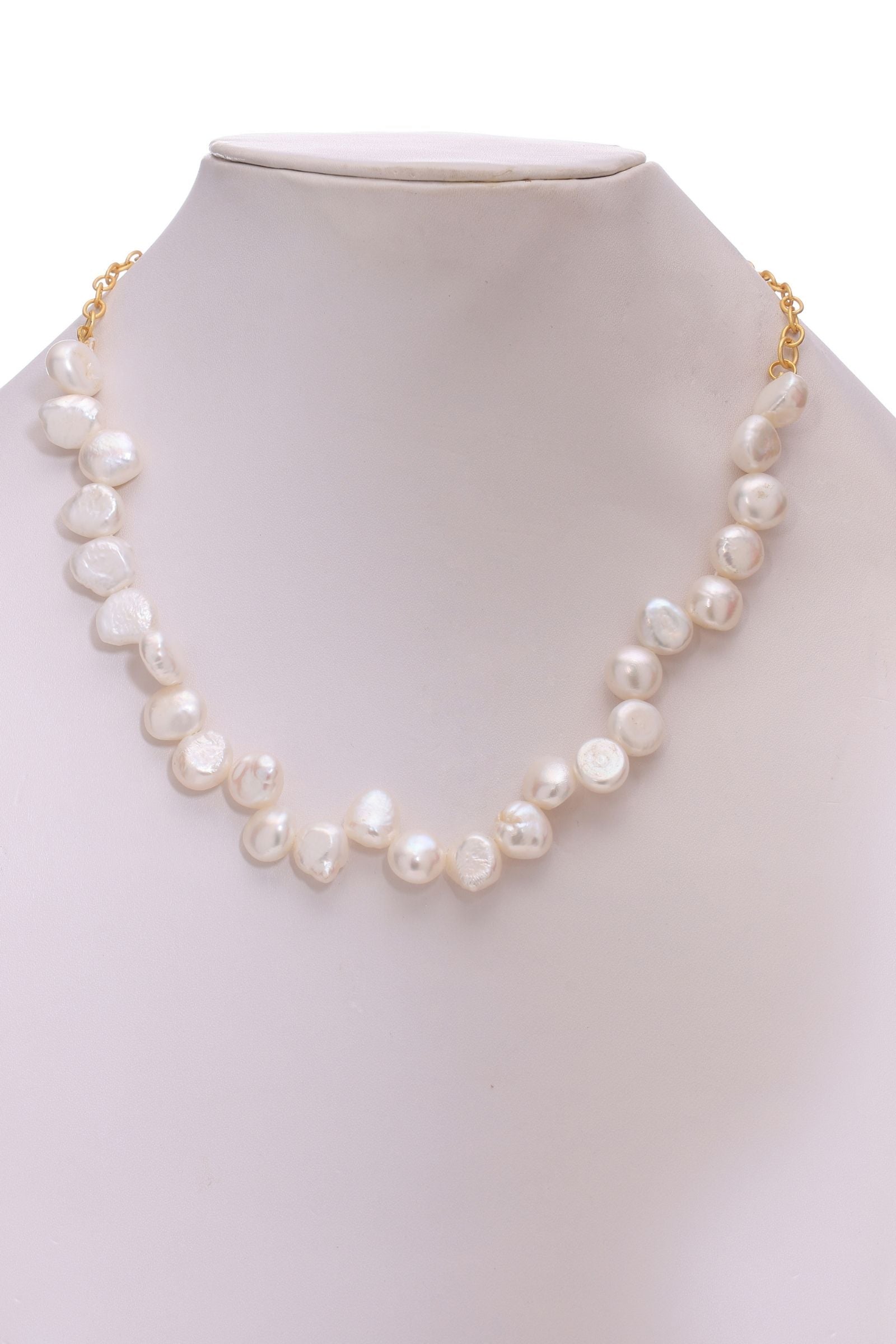 Baroque Opulence Single Line Necklace