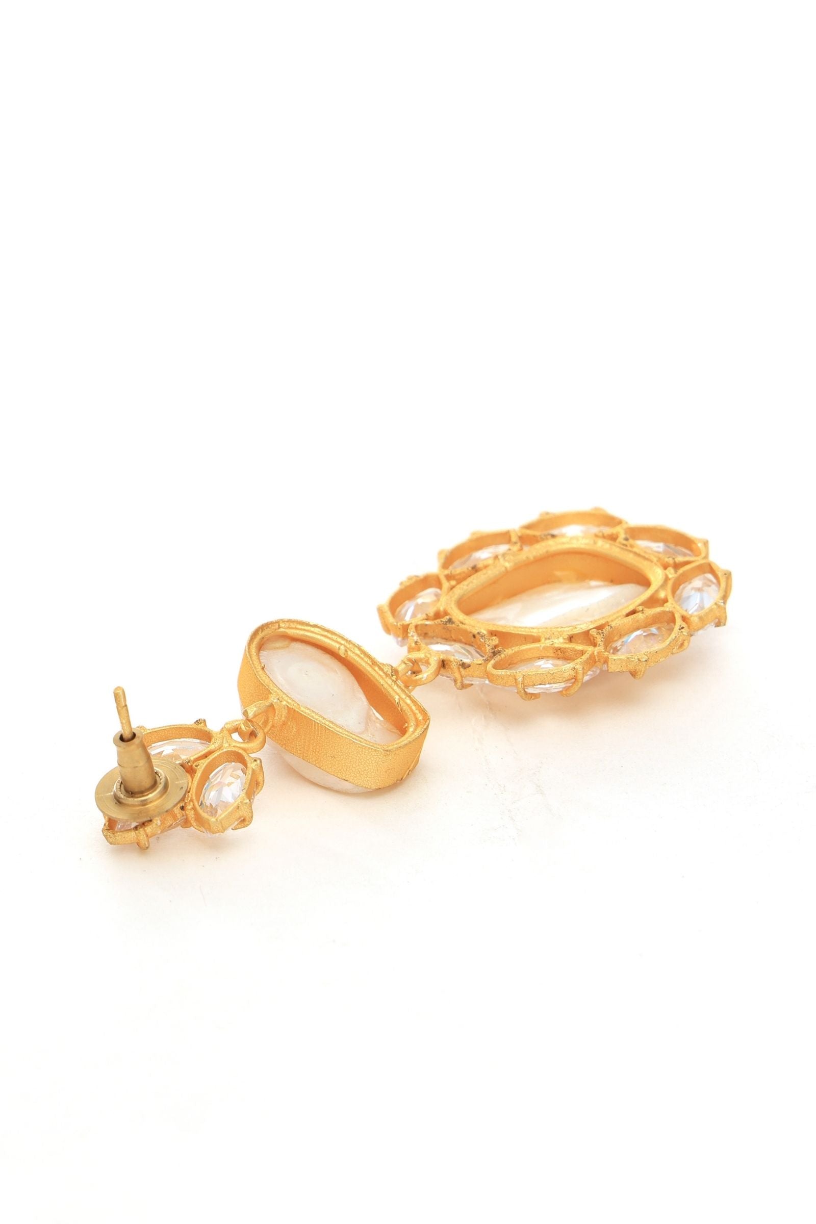 Radiance Pearl Statement Earrings