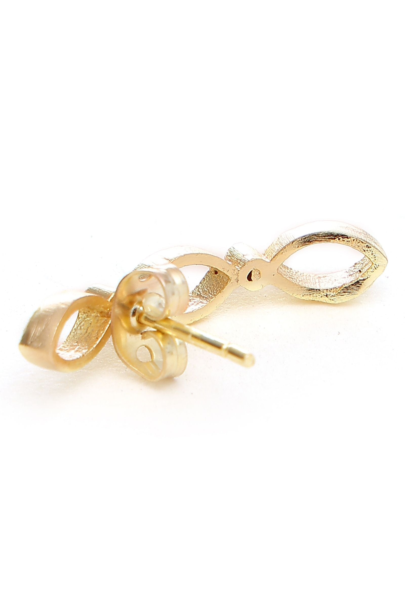 Gold Piacsso Climber Stud Earrings
