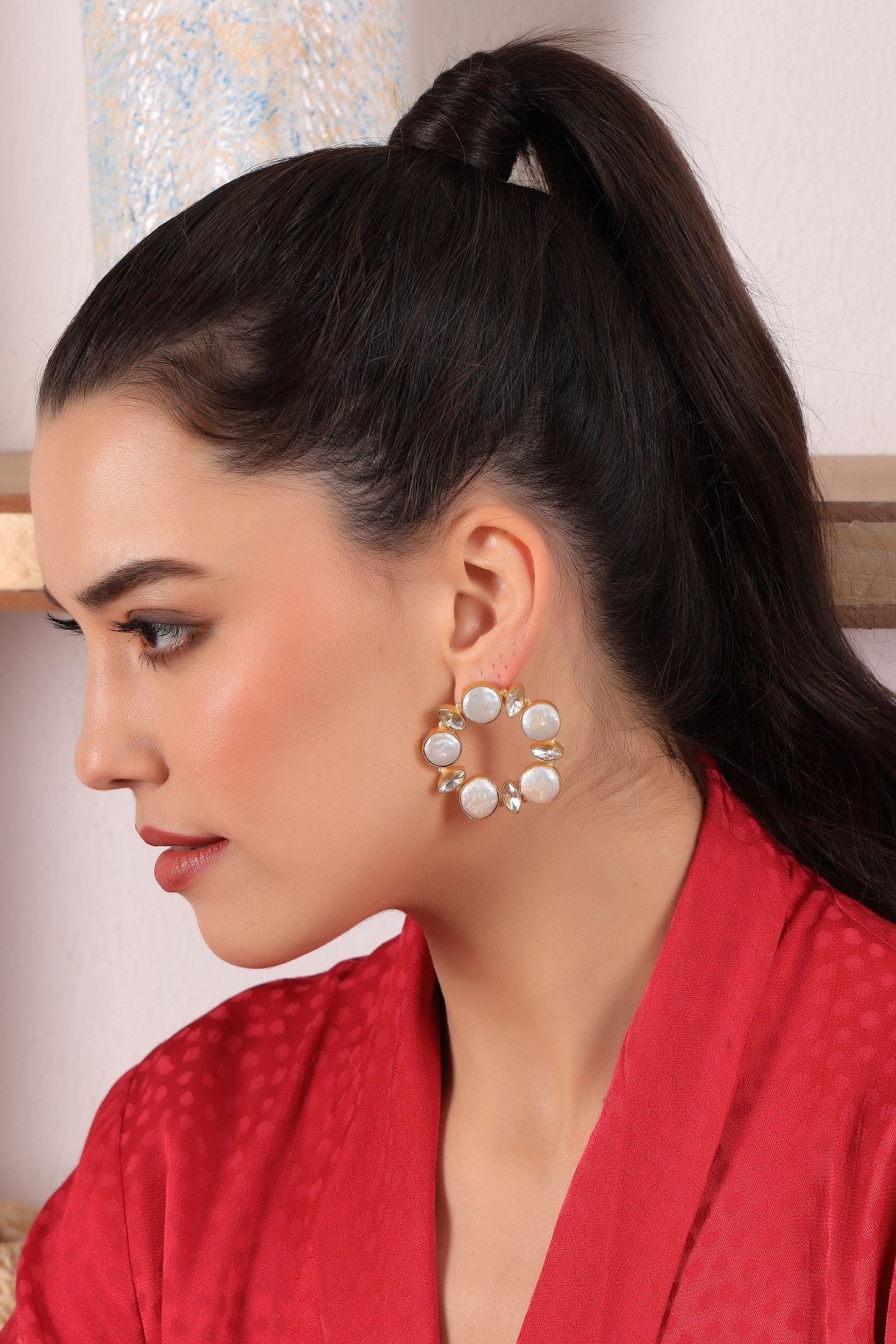 Pearl Statement Hoops