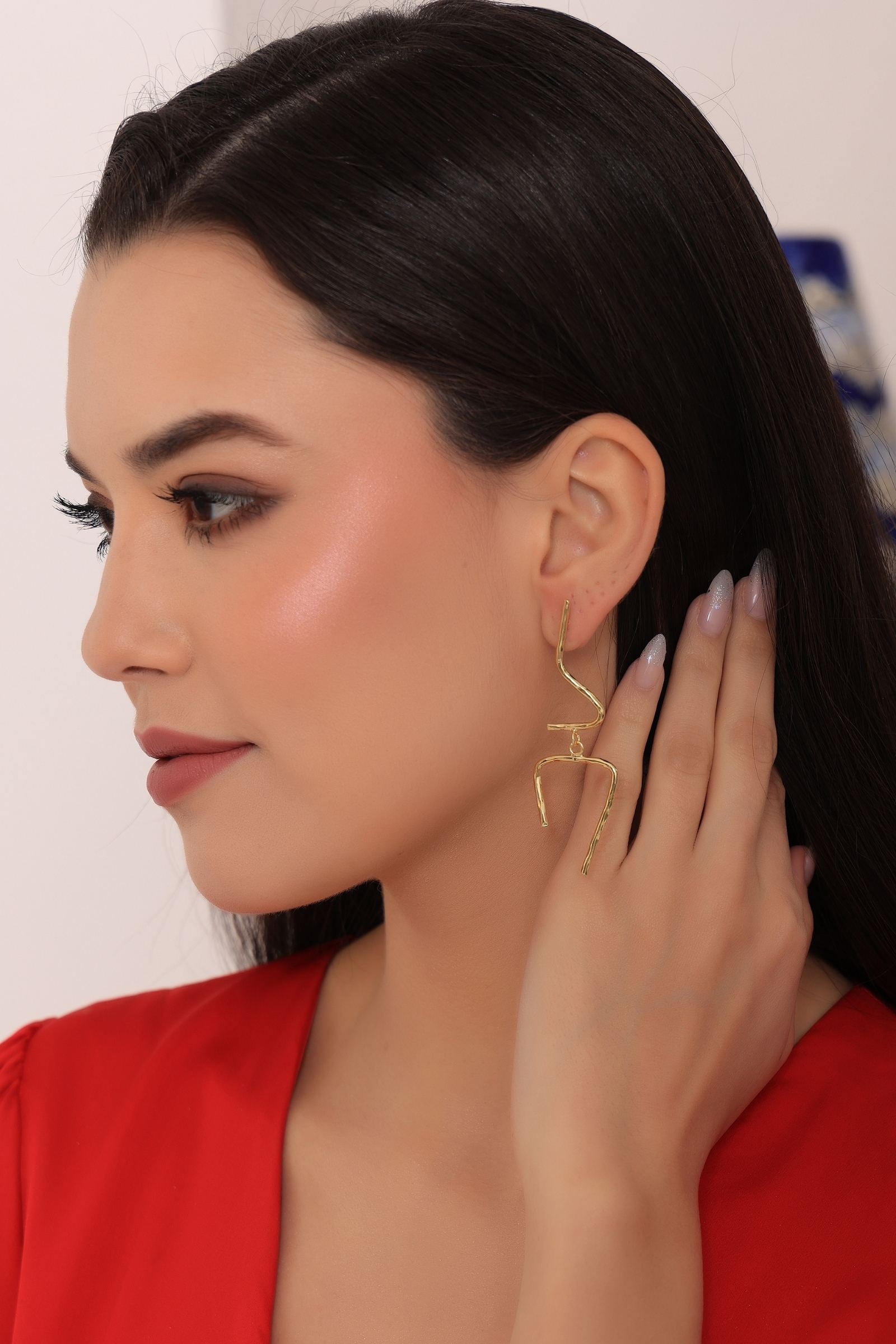 Tvam Statement Earrings