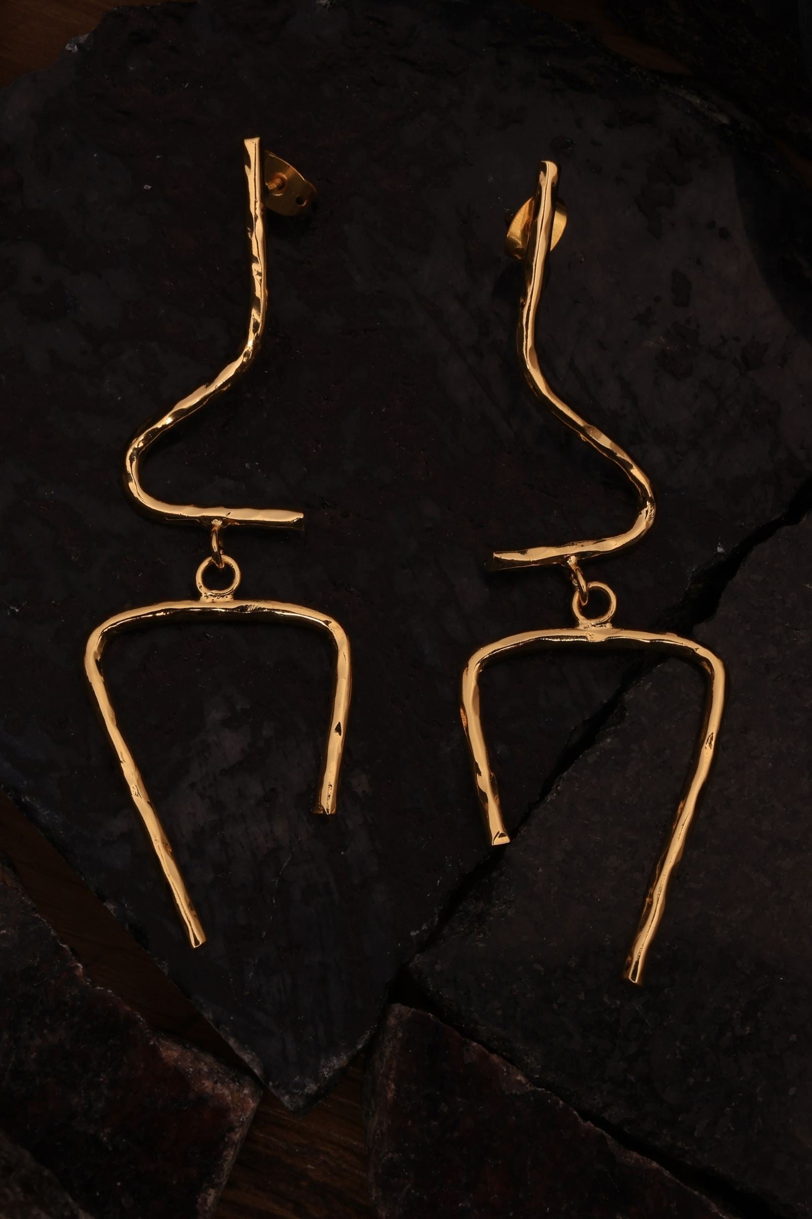 Tvam Statement Earrings