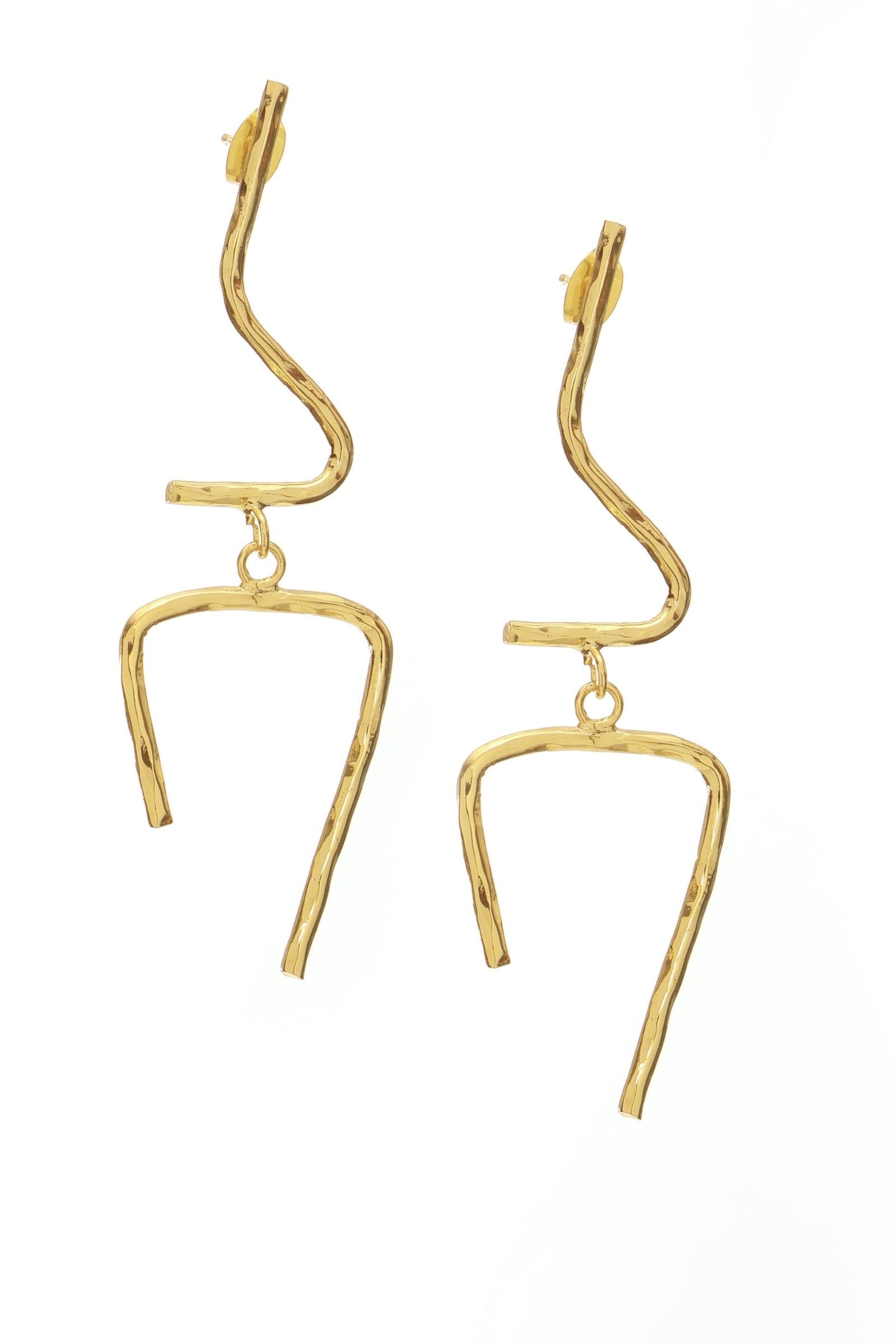 Tvam Statement Earrings