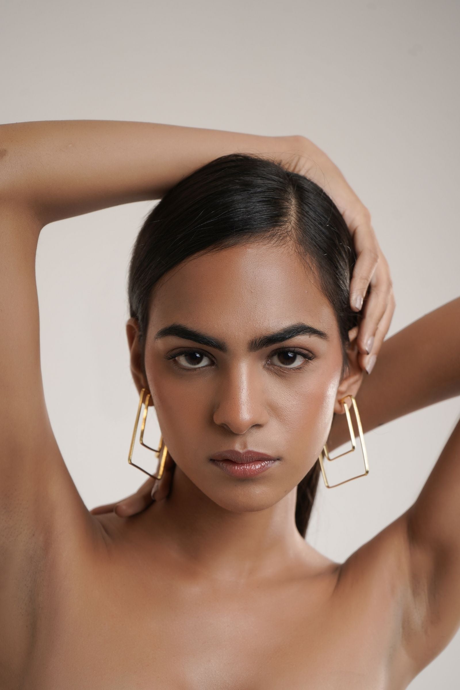 Statement Square Hoops