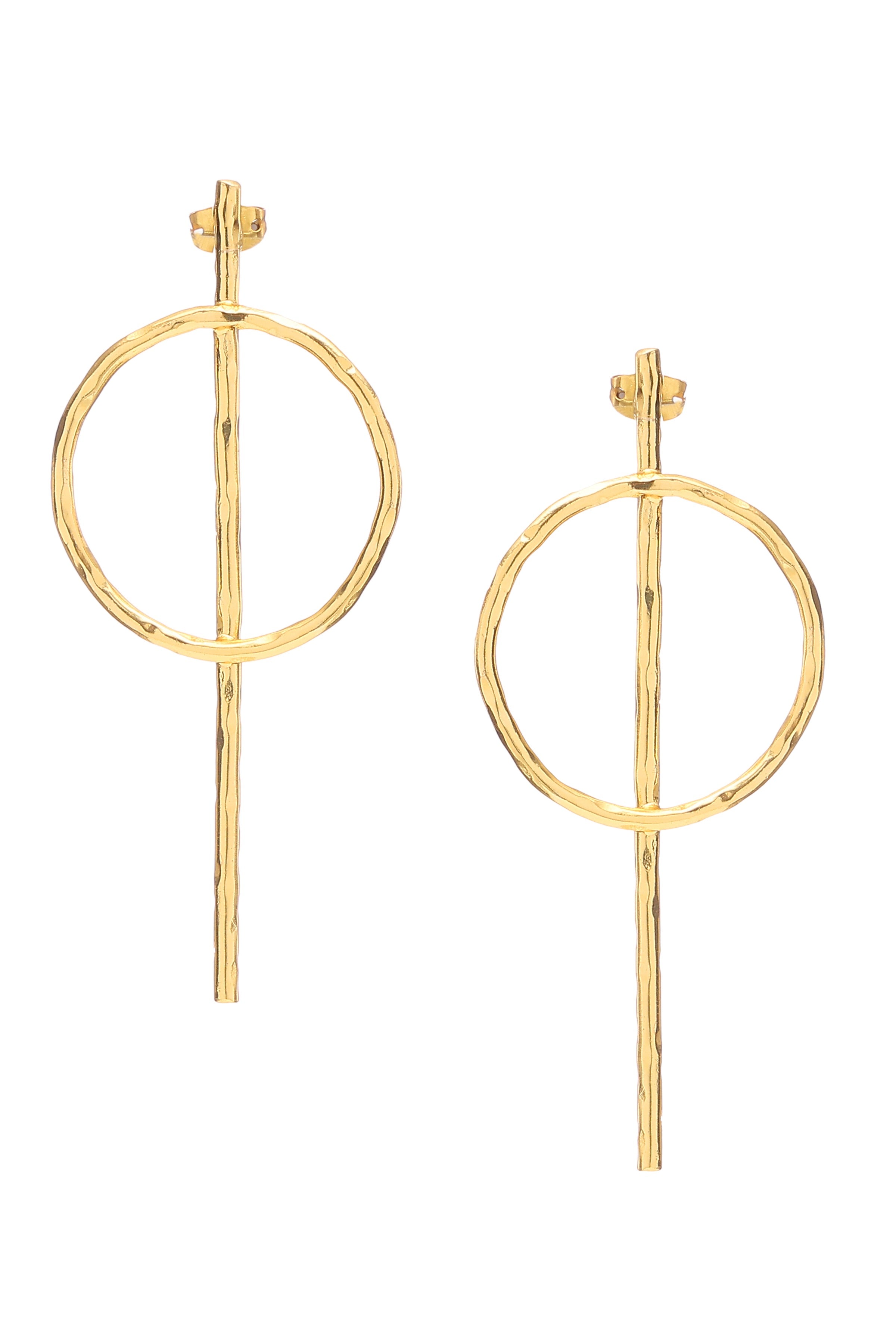 Golden Halo Earring