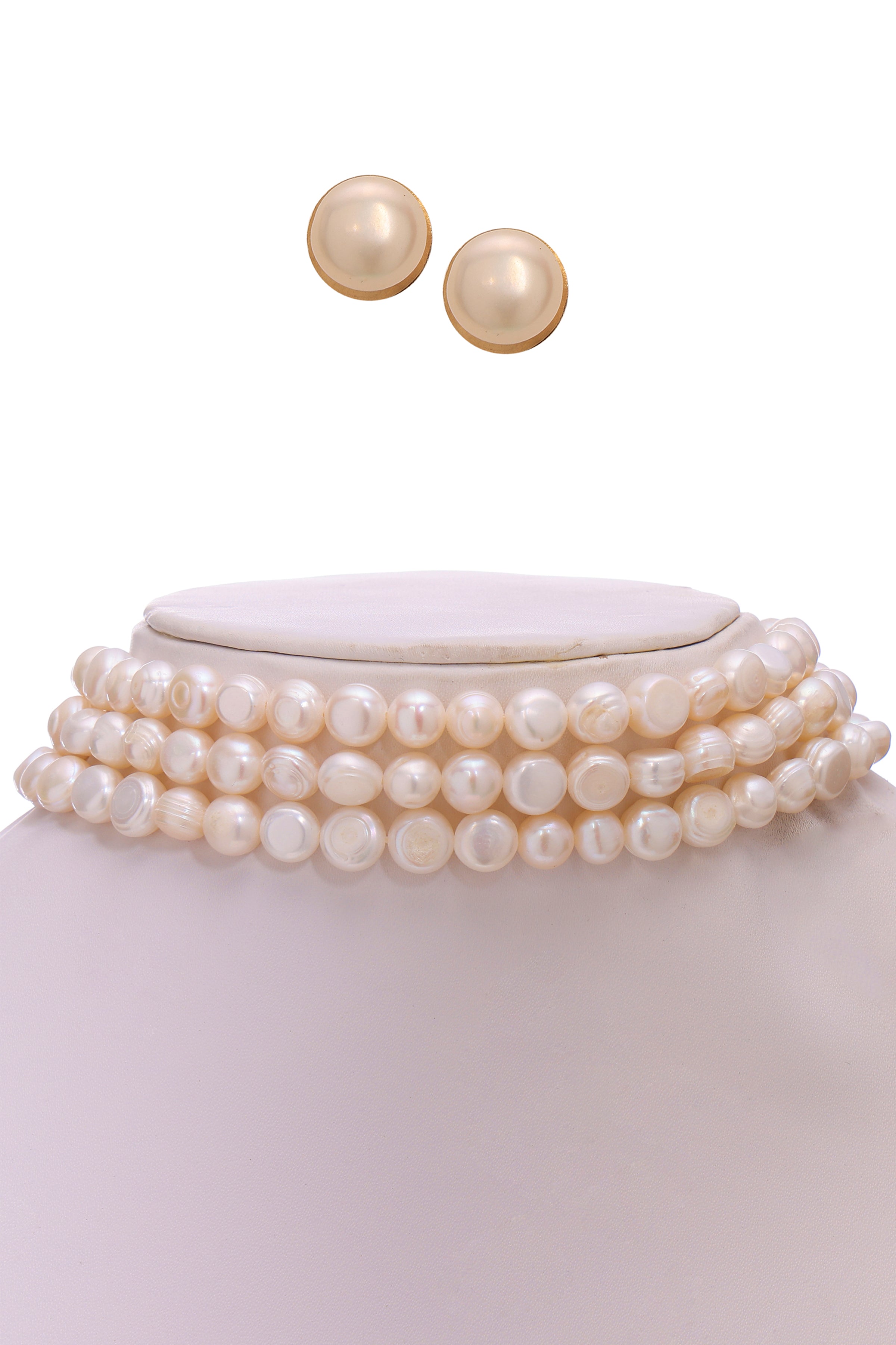 Classic Pearl Choker Set