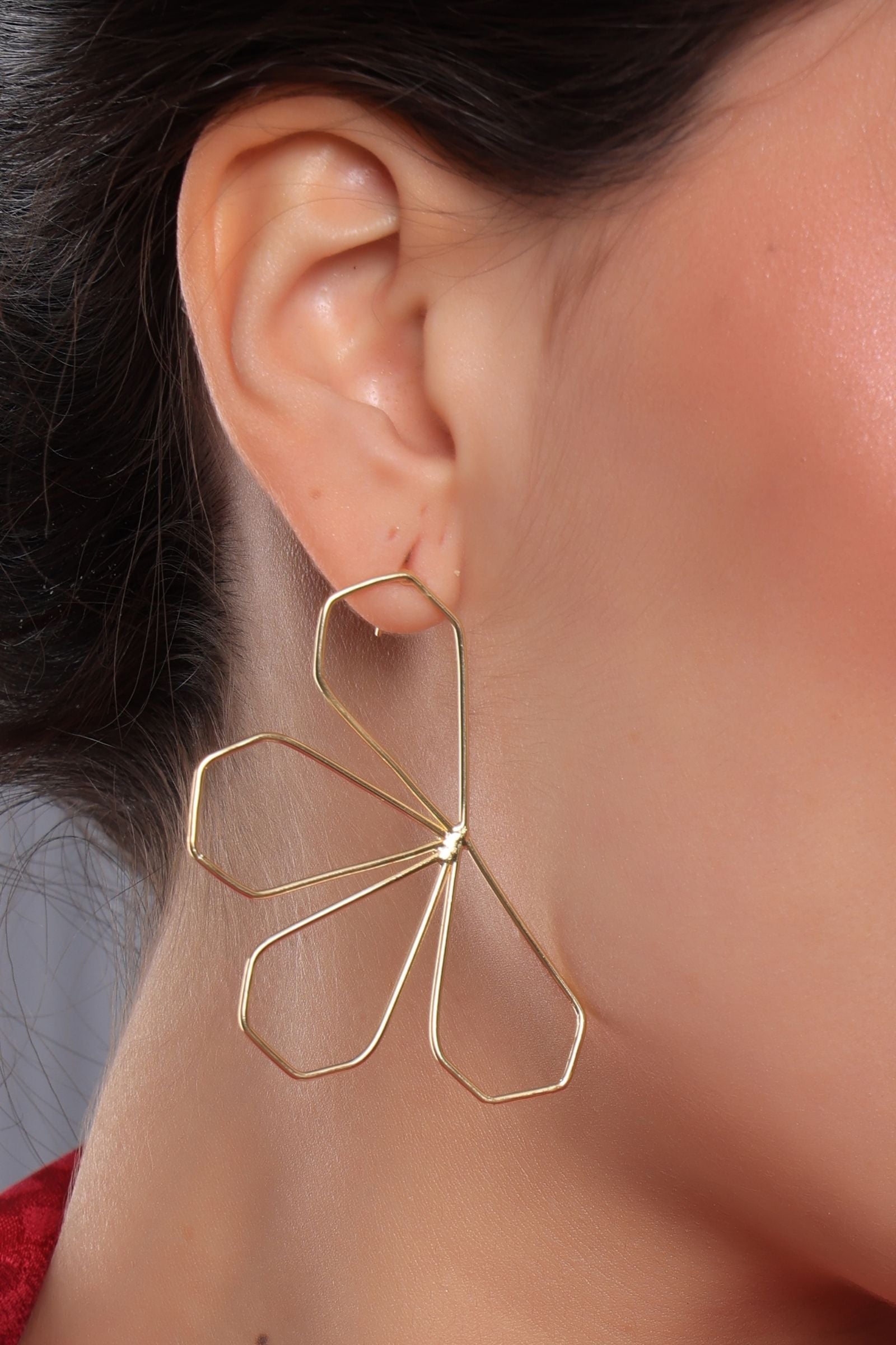 Blossom Duo Stud Earring