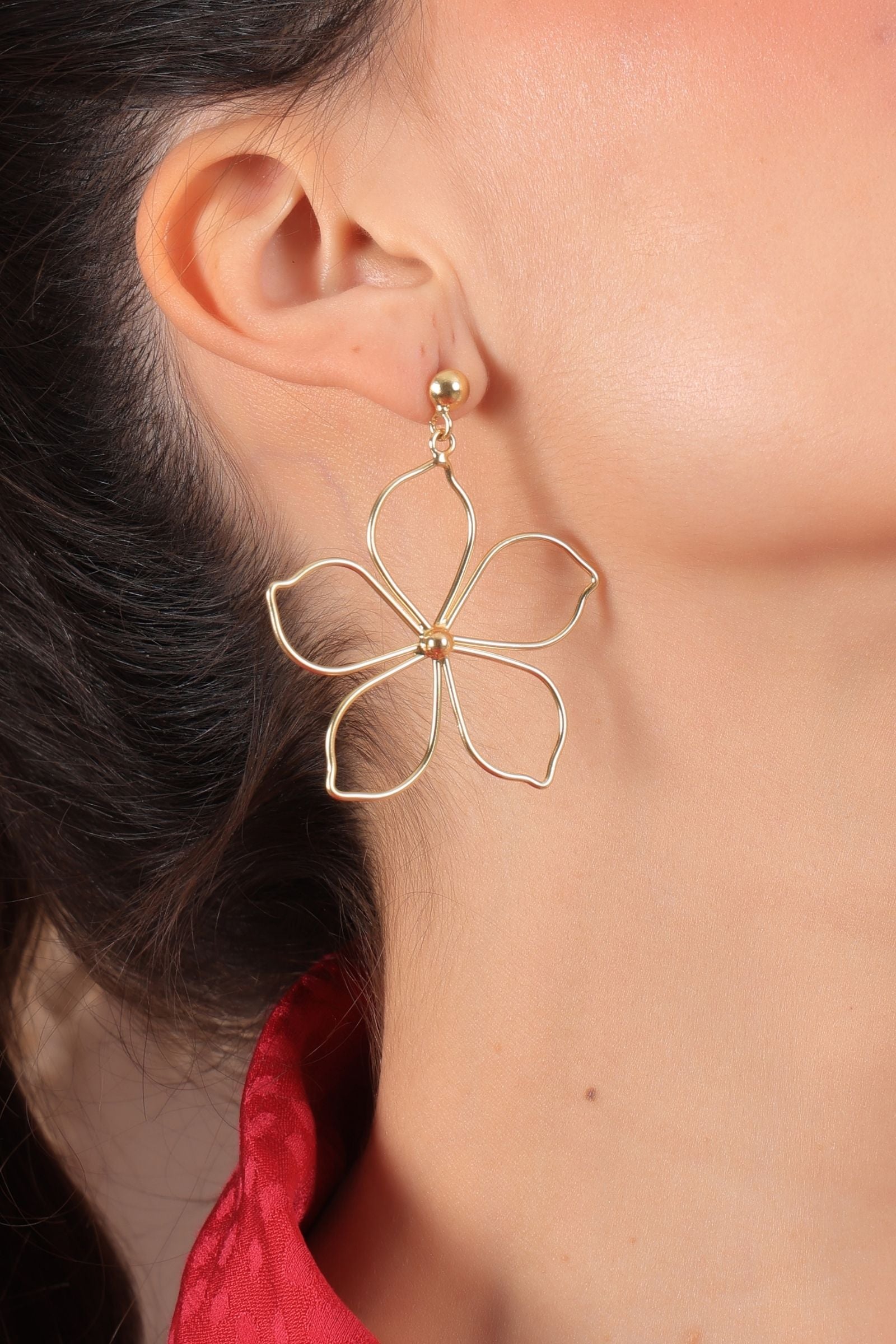 Full Bloom Flower Earring