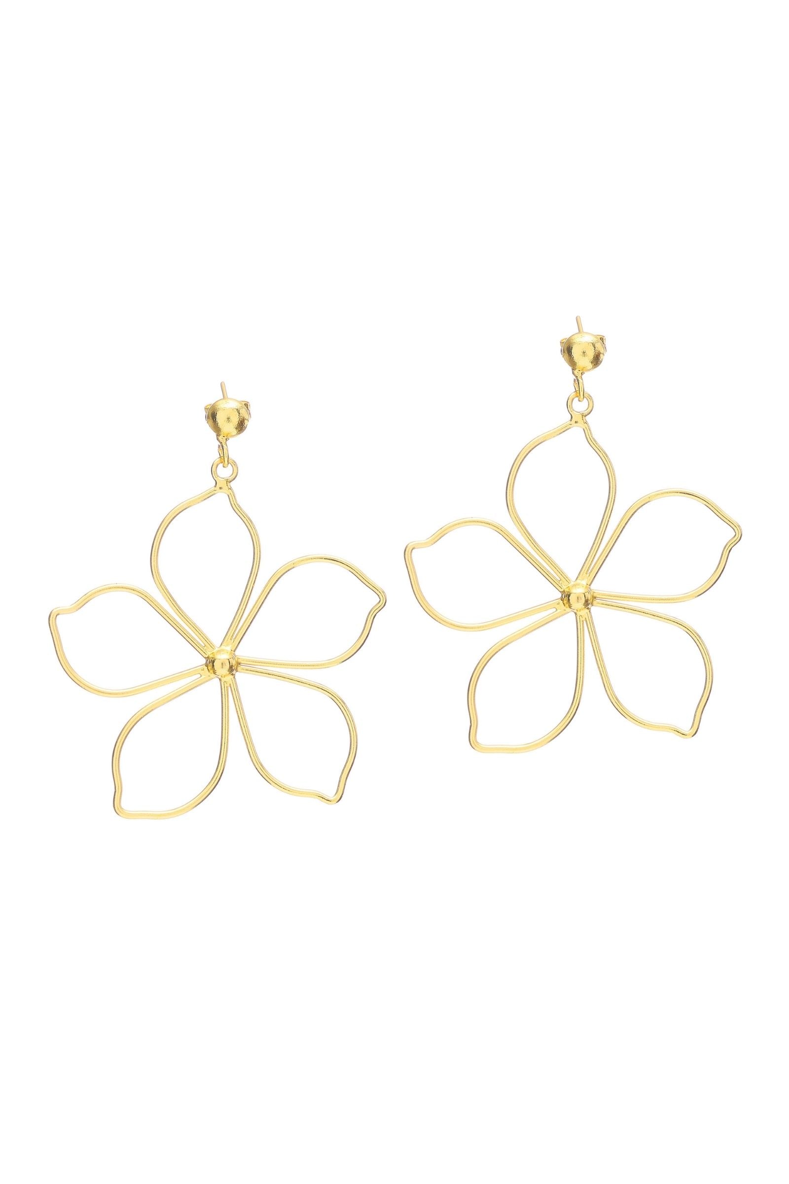 Full Bloom Flower Earring