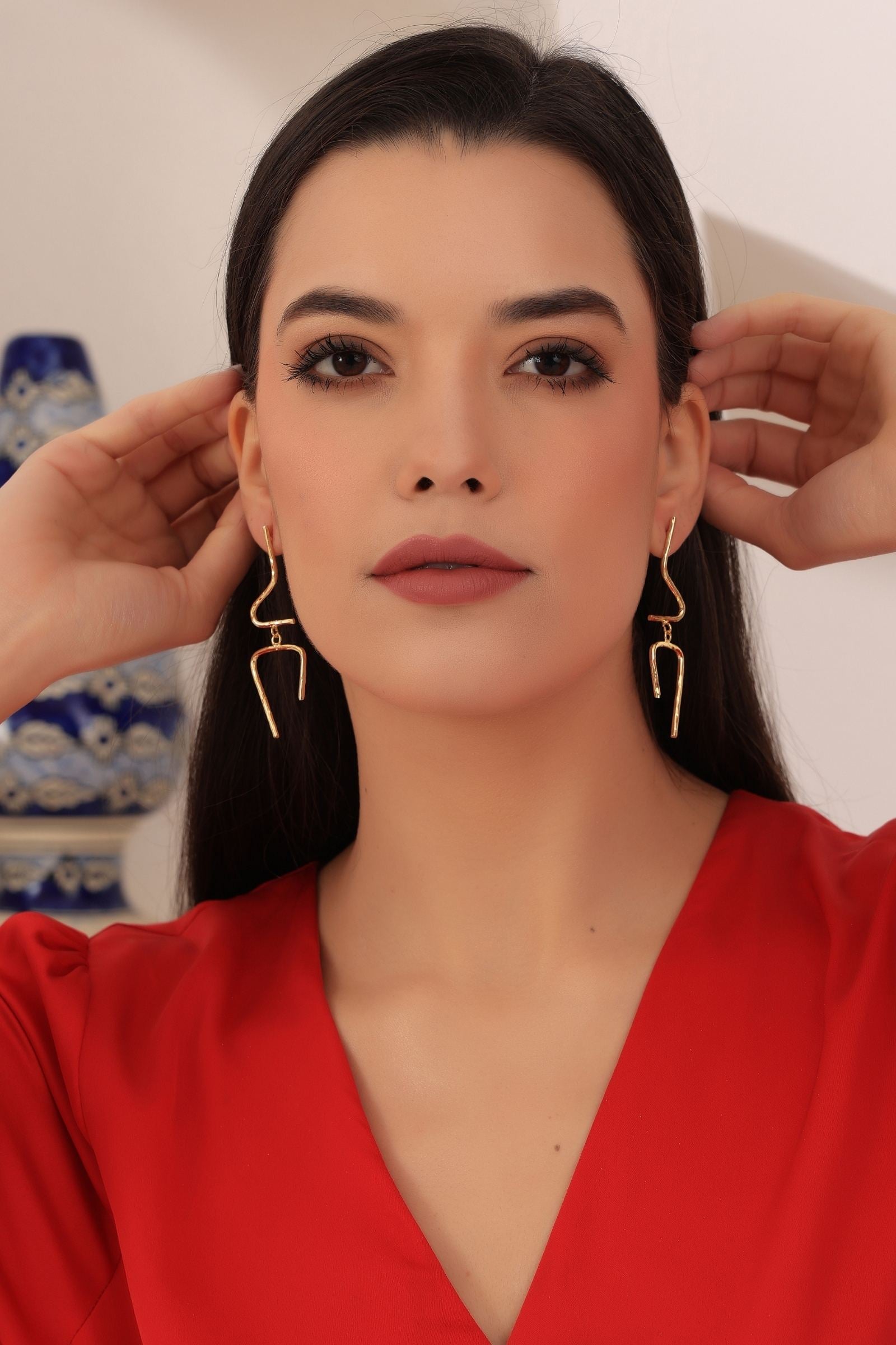 Tvam Statement Earrings