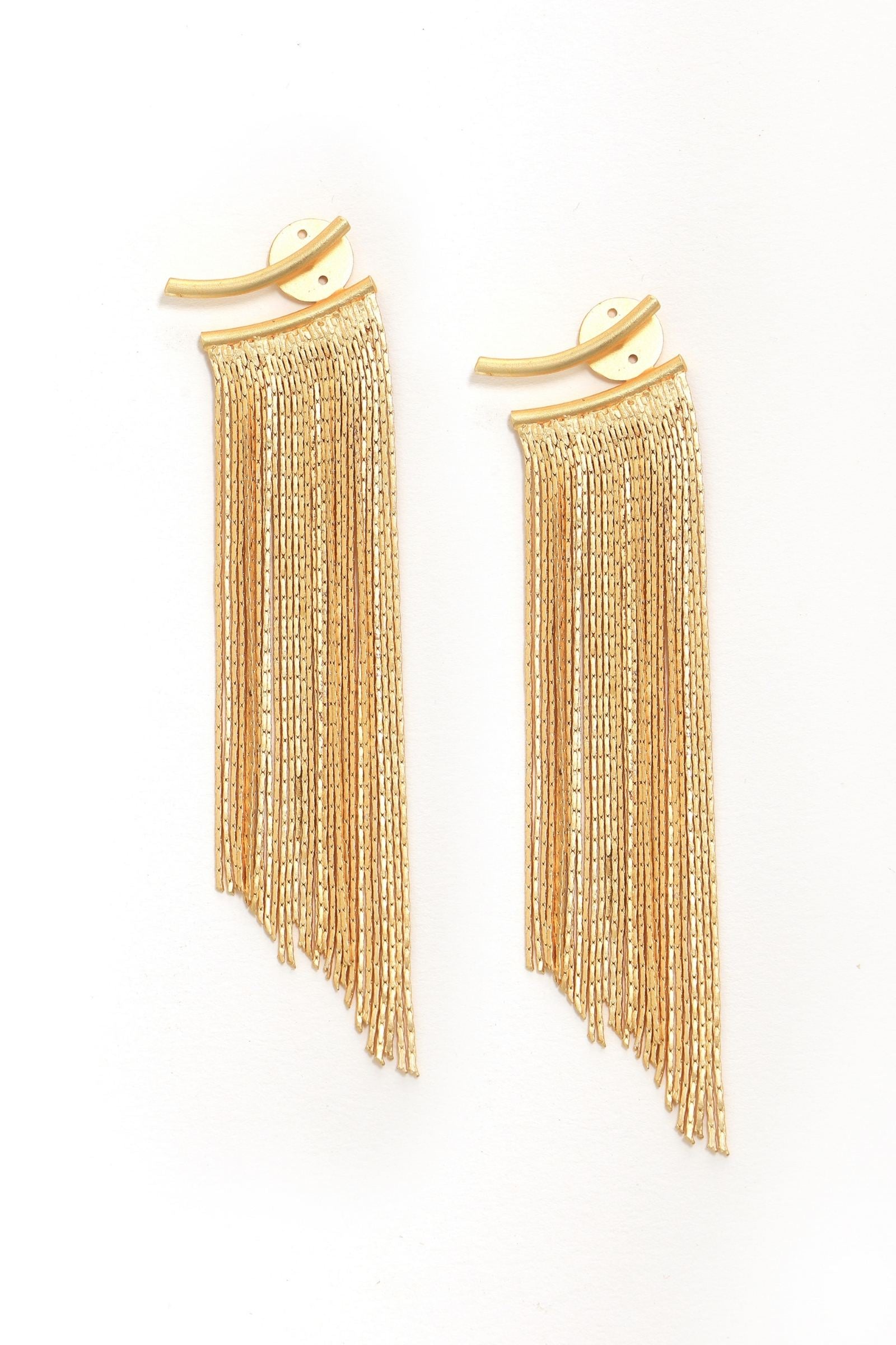 Tassle Massle Statement Earring