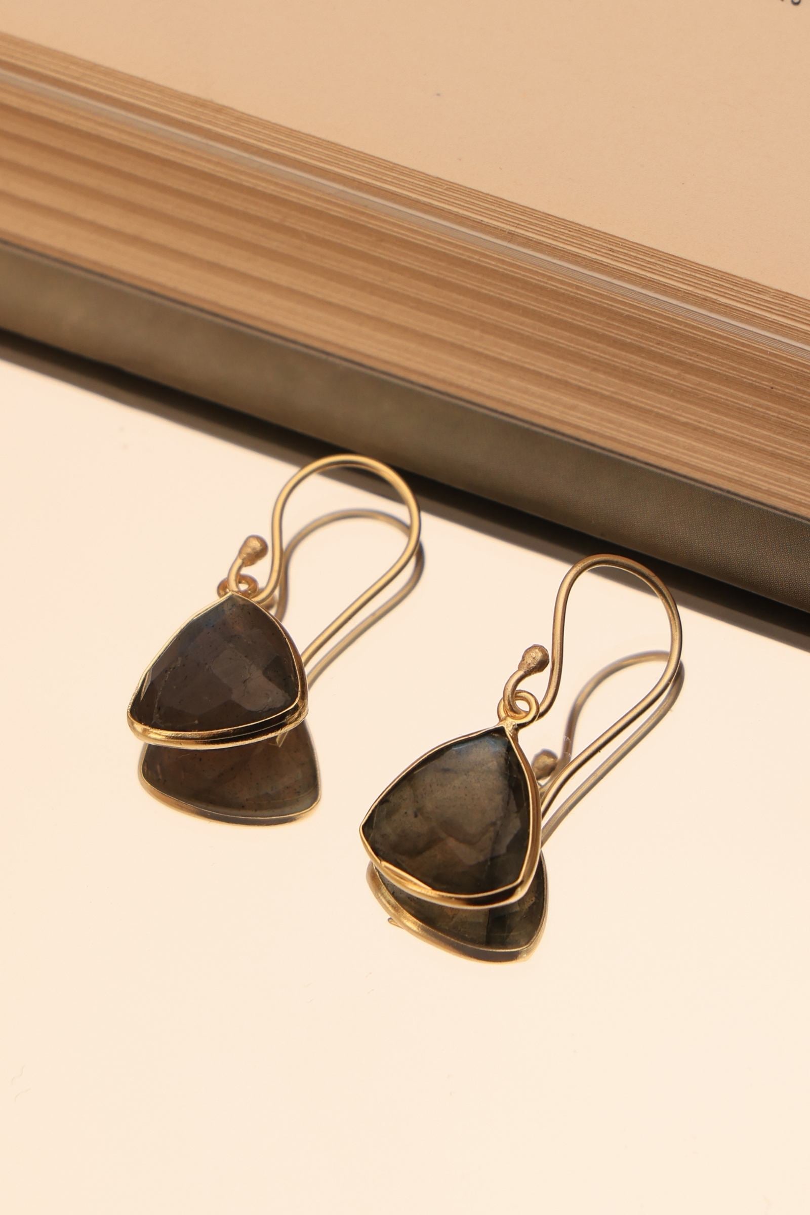 Labradorite Dangler Earrings