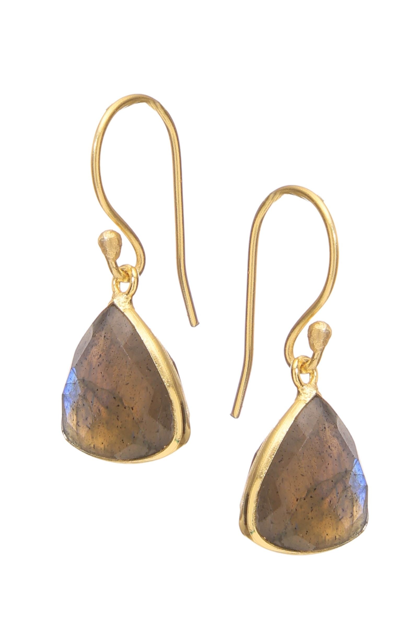 Labradorite Dangler Earrings