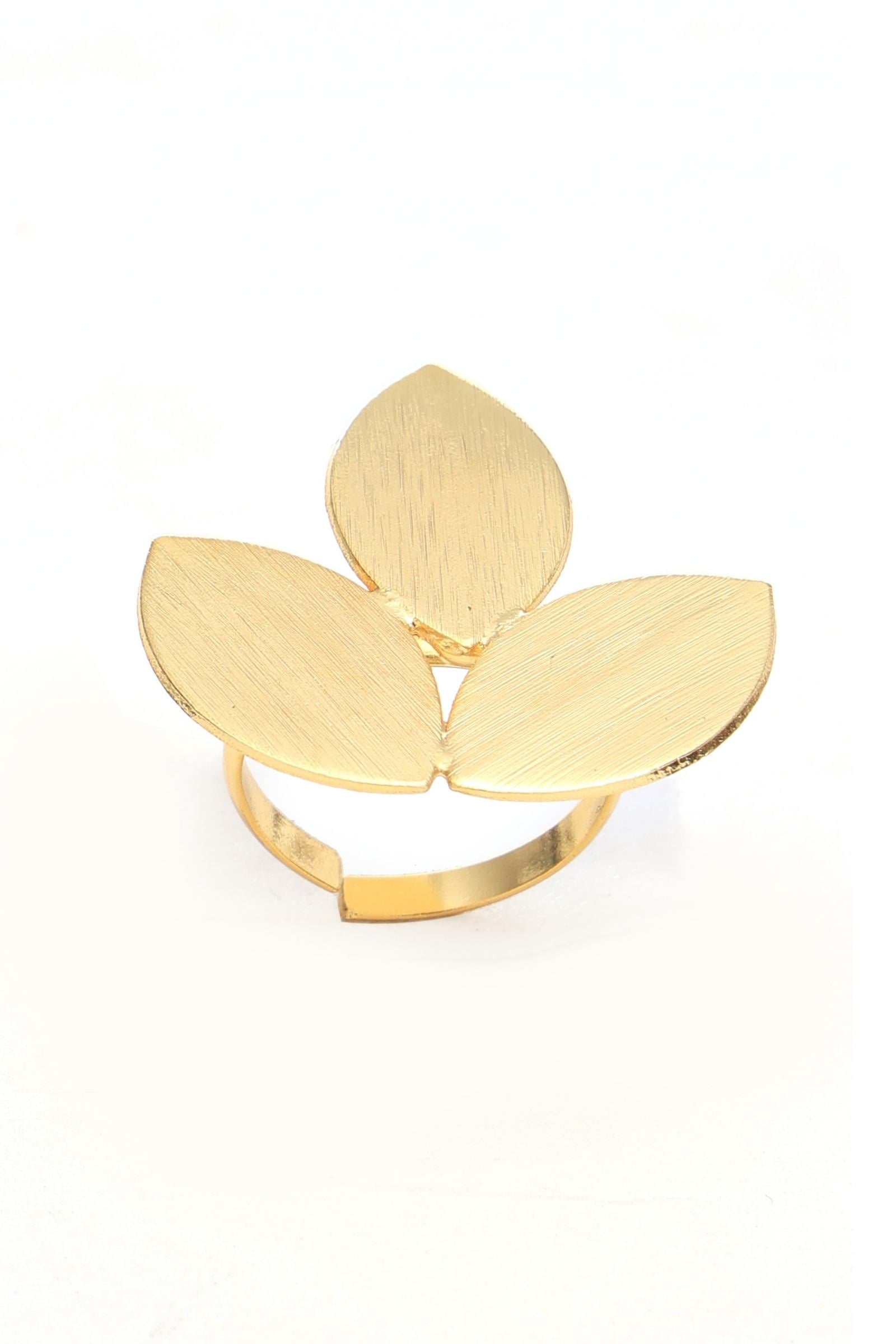 Gold Leaf Statement Ring