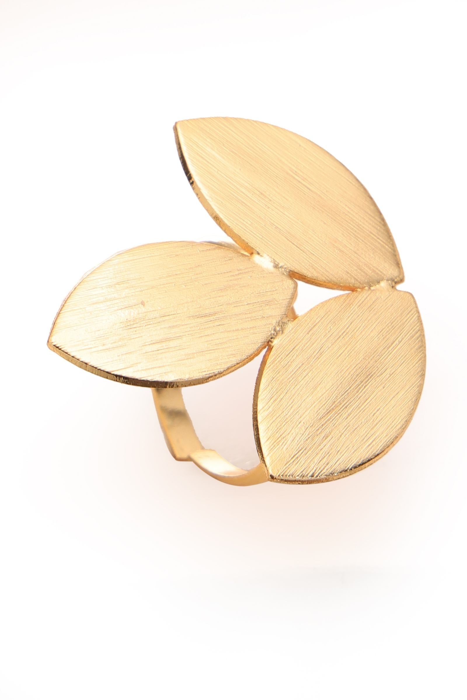 Gold Leaf Statement Ring