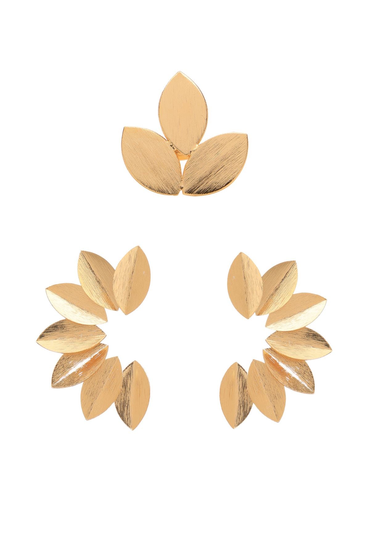 Gold Leaf Statement Set